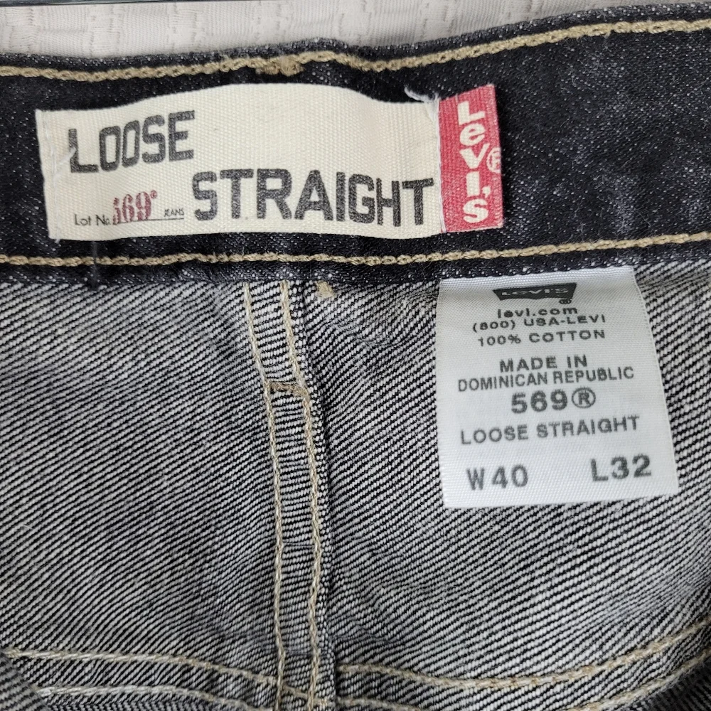 Levi's 569 Loose Straight Men's Jeans‎ Size 40 x 32